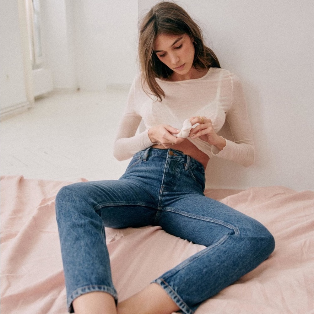 Sezane Brut Sexy Denim Jeans size 31